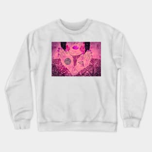 Mexican Mayan Tattoo Model No. 4 Crewneck Sweatshirt